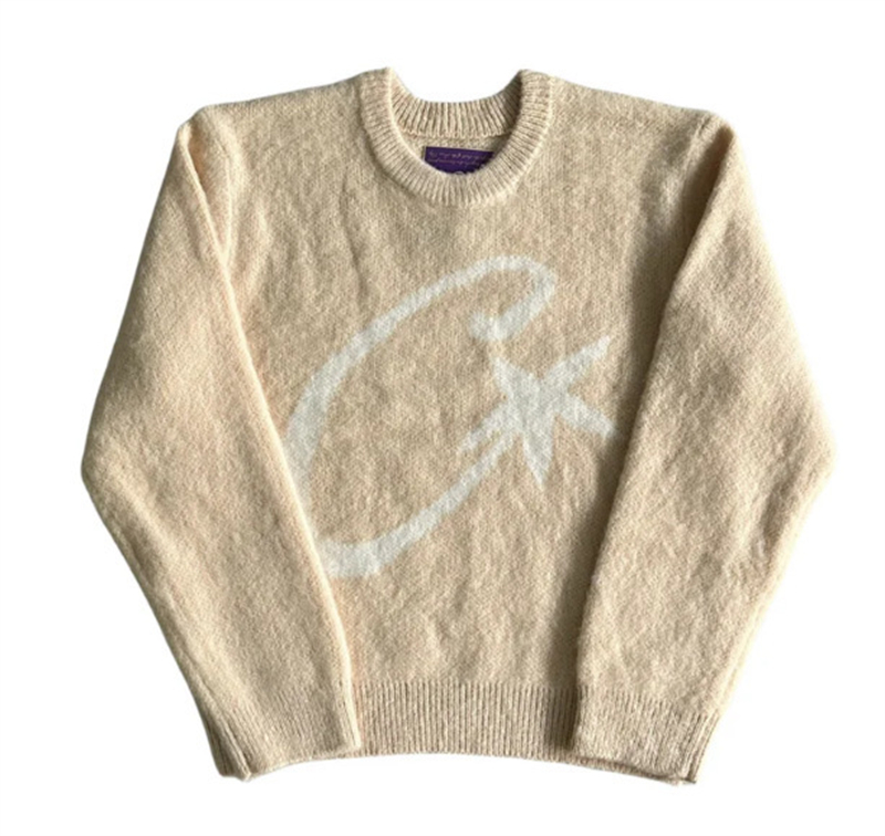 free shipping designer Mens Sweaters Haima wool pullover long sleeved sweater mens street loose pullover knitted sweater