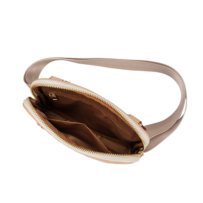 Free shipping, European and American fashion, retro trend, simple and unisex single-shoulder bag, high-end texture, light luxury printed men's cr