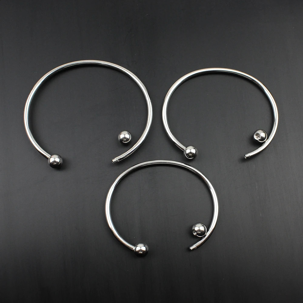 DIY Fashion Jewelry Parent Child Gift Metal Stainless Steel Waterproof The Ball Head Can Be Unscrewed Accessories Open Bracelets 250812