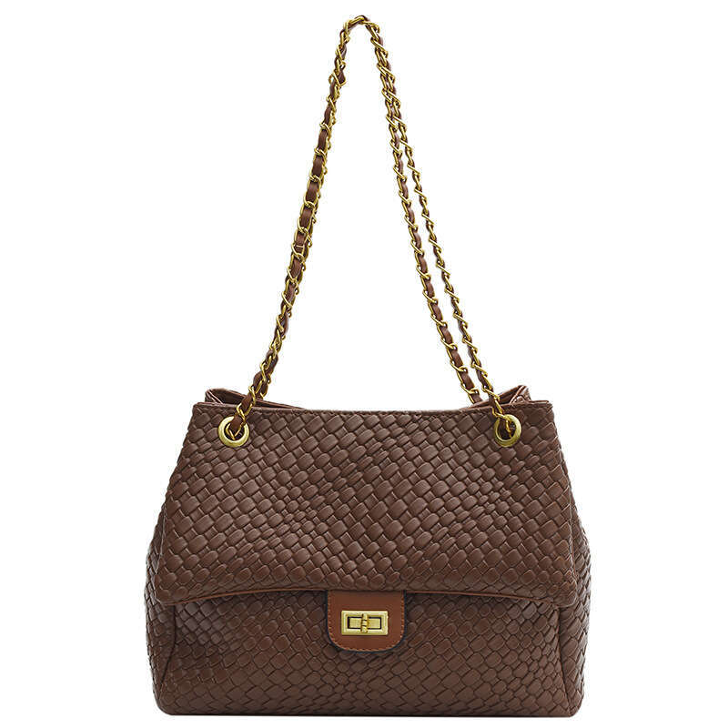 Luxury Woven Underarm for Designer Bags Women 2025 New Fashion Versatile Large Capacity Tote Commuter Shoulder Bag