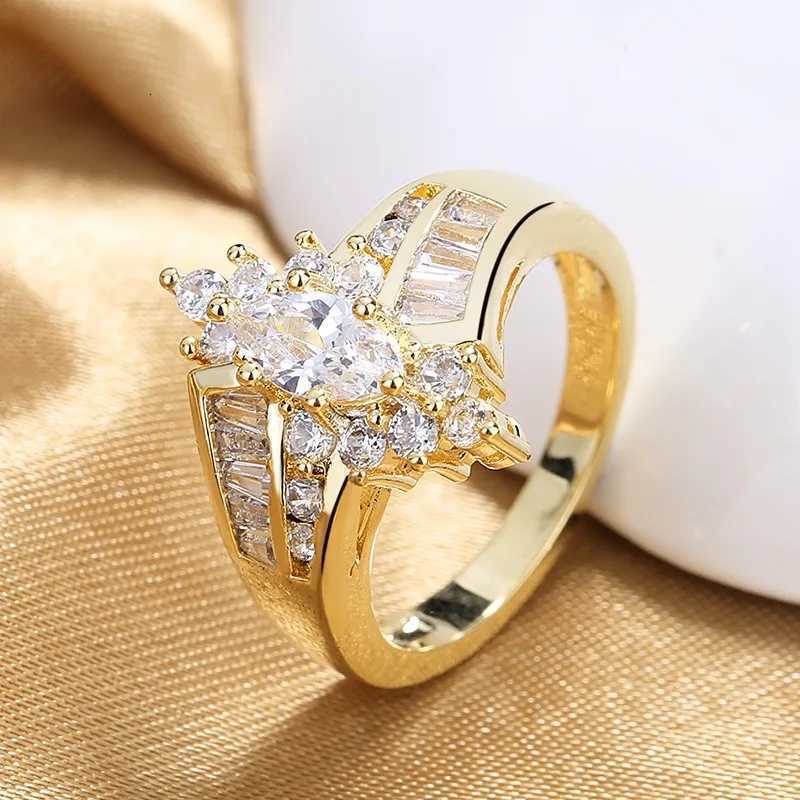 Fashion Couple Rings Women Marquis Cut Crystal CZ Ring Mens Two Rows CZ Stone Stainless Steel Ring Fashion Jewelry For Couples W250812