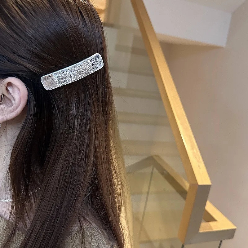 Korean Rhinestone Hair Clips for Women INS Chic and Unique Bar Side Clips for Bangs and Stray Hair 250812