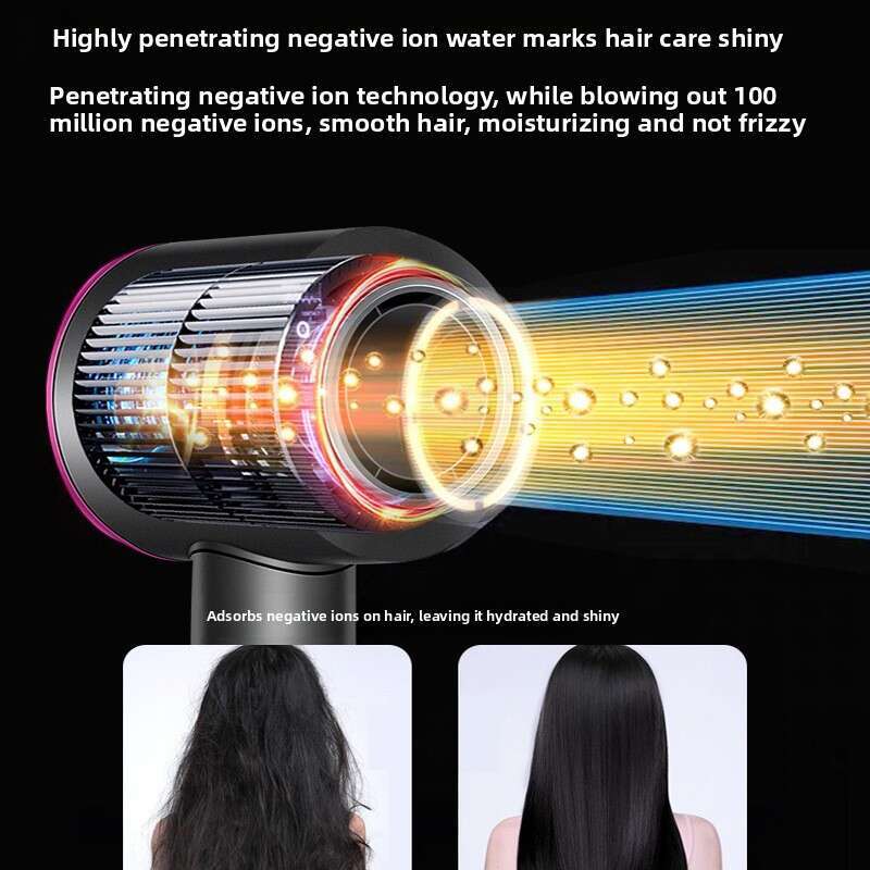 High-Speed Leafless Large Electric Wind Power Huaqiangbei Small Household Hair Dryer