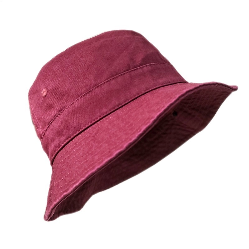 2024 Big Head Plus Size Bucket Hat for Men Pure Cotton Bob Panama Fisherman Hat Korean Man Women 59cm 60cm 62cm 63cm Sun Hat 250107