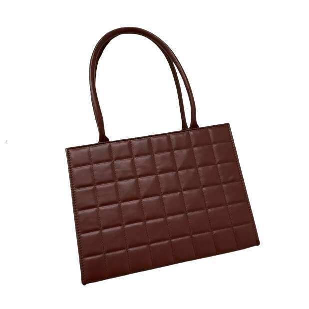 Designer Bags New Handbags Women Shoulder Fashion Plaid PU Leather Crossbody Square Small Top-Handle Bags Tote, Hot selling Solid-color