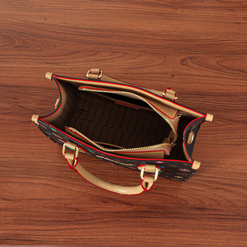 Brand new designer women's MKF handbag fashion trend versatile handbag shopping essential handbag gift exquisite fashion pattern pattern