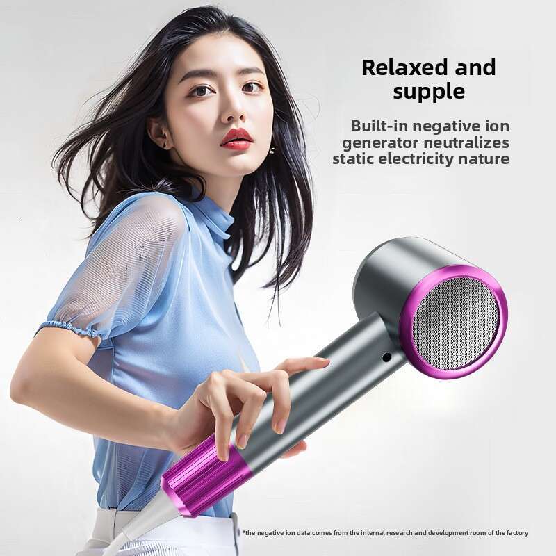 For Home Dormitory Use, Hot/Cold Wind, Negative-Ion, High-Power, Salon-Style Hair Dryer