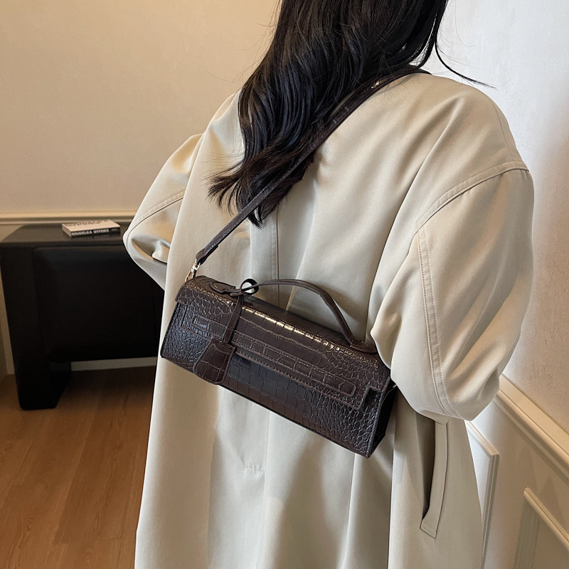 2025 New Women's Designer Free Freight Tiktok Hot Selling Snake Pattern Handbag Multi Functional Shoulder Bag High Quality Ostrich Pattern Women&