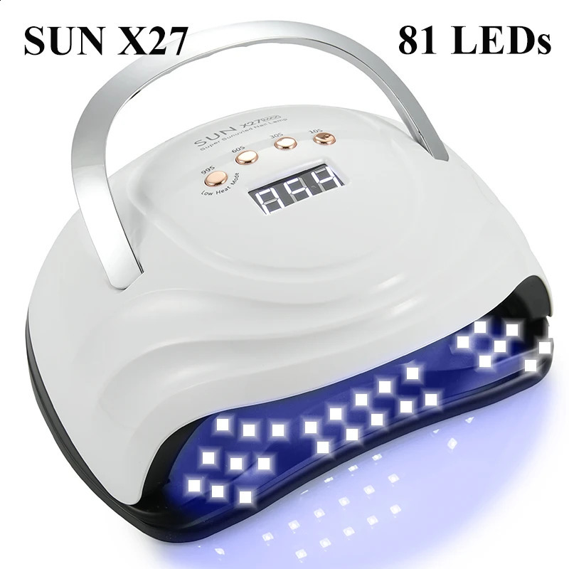 SUN X27/X25 MAX Professional Nail Dryer Lamp LED Manicure Lamp for Quick Curing All UV Gel Nail Polish Nail Drying Salon Tools 250807