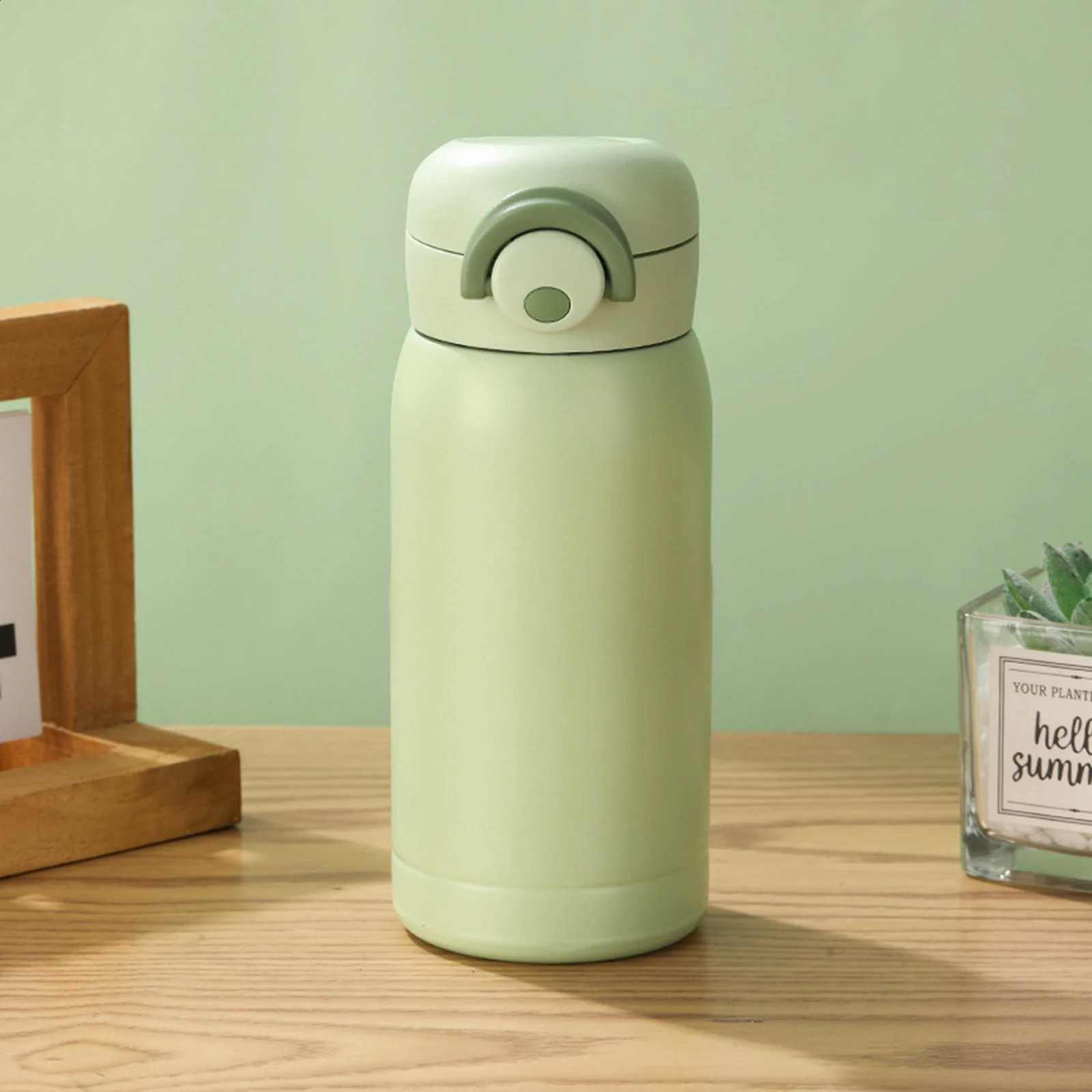 stampup Mini Thermos 200ml/350ml Cup Stainless Steel Portable Pocket Thermal Water Bottle Outdoor Camping Drinkware 250812 W260226