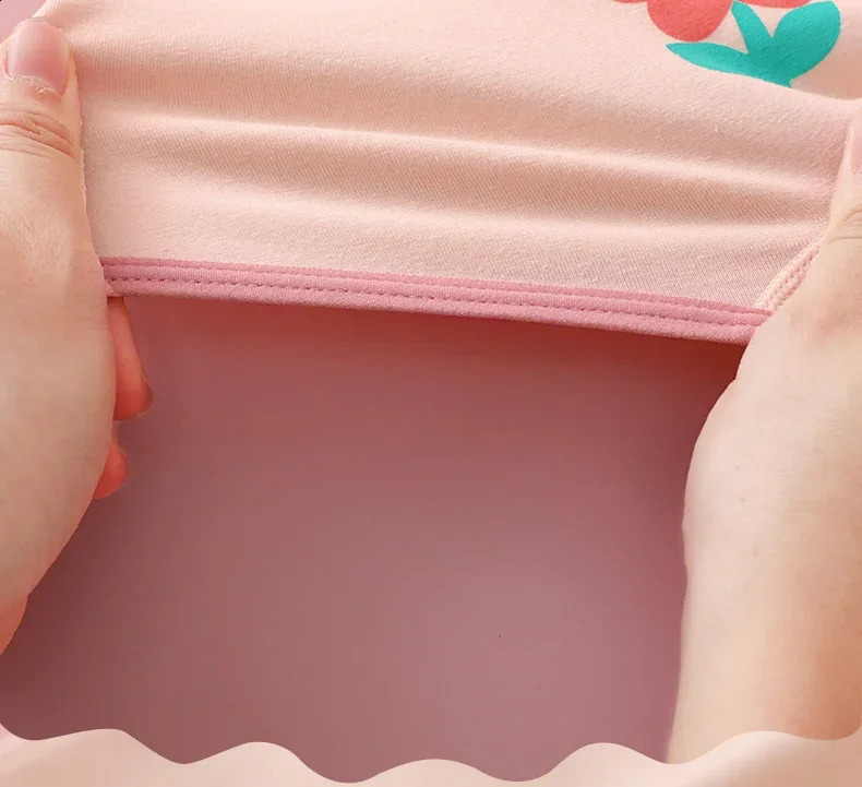 HoneyCherry Childrens Underwear Girls Cotton Boxer Shorts Baby Girl Panties Wholesale Clothing For 250812