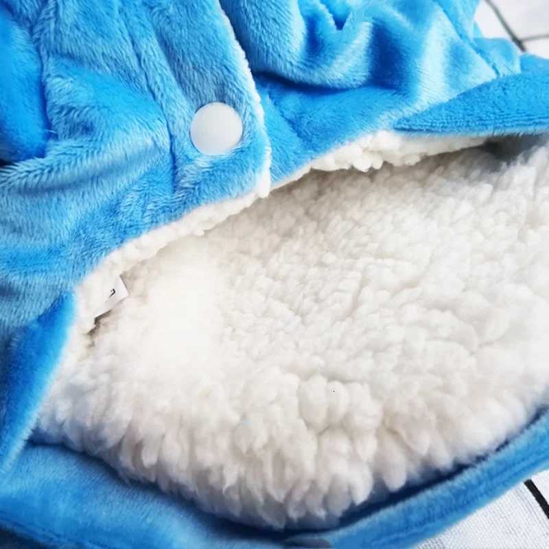 Autumn Winter Cartoon Pet Clothing Stitch Same Style Cat And Dog Clothing Two-Leg Pet Transformation Clothing Warm Cotton Clothing XJ250813