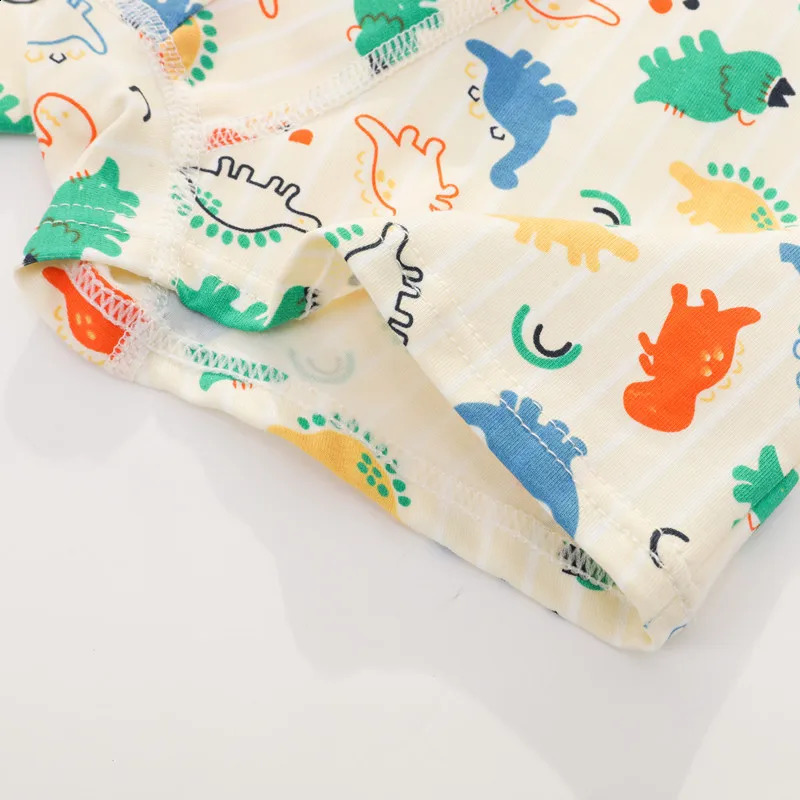 24812 pcs Boys Boxer Briefs Kids Cotton Underwear Baby Boy Underpants All Over Cartoon Print Soft Children Panties 250812