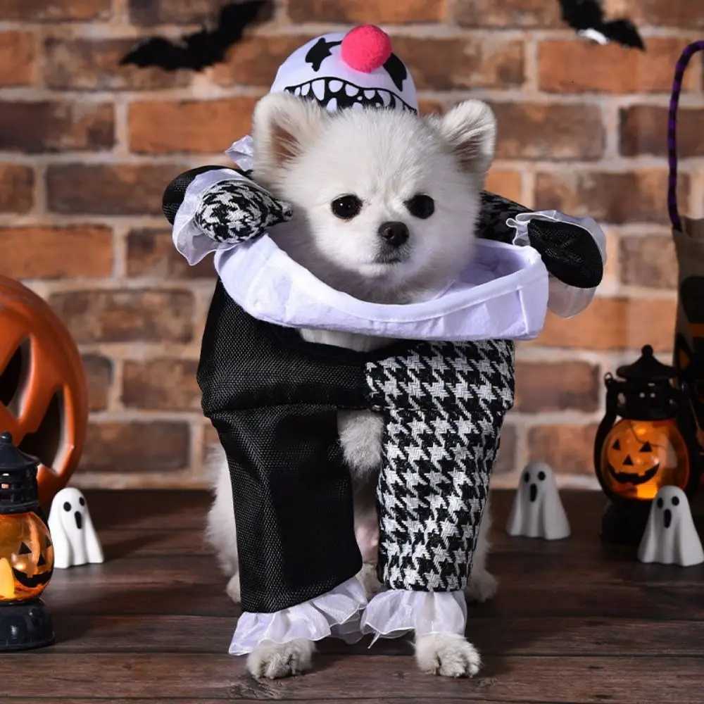 Creative Puppy Halloween Coat Funny Polyester Halloween Pet Clothes Dog Cosplay Pet Costume Dog Cosplay Costume Small Dog Wear XJ250813