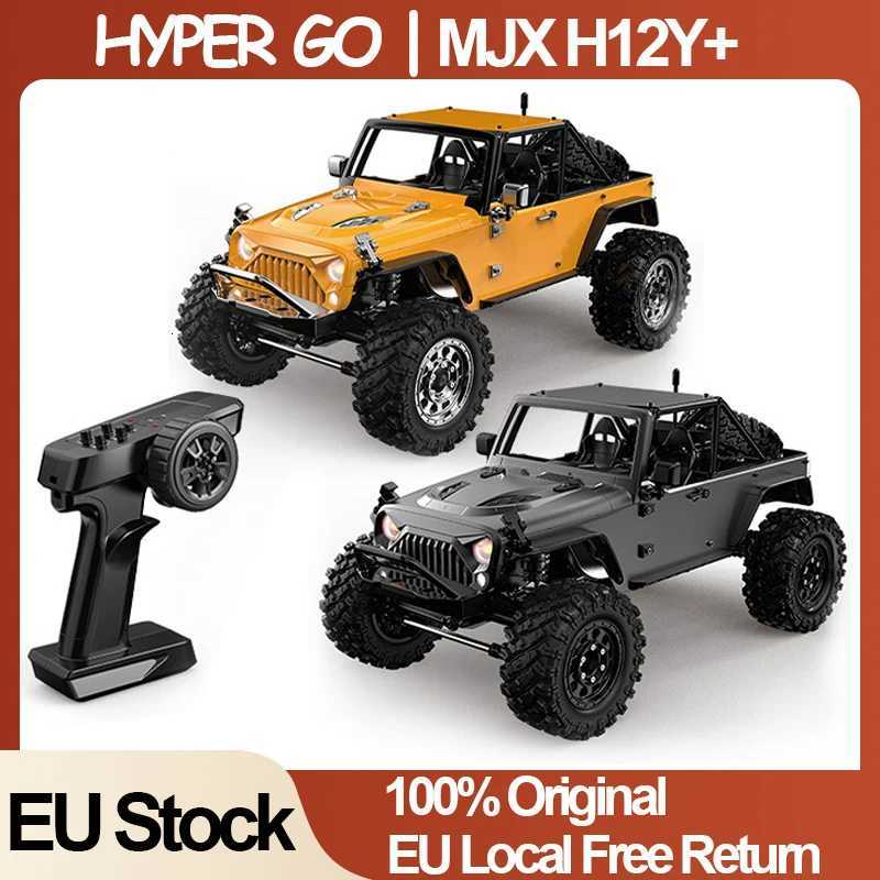 HYPER GO MJX H12Y H12Y+ 1/12 RC Car Brushless FOC 4WD Remote Control Car Climbing Off Road RC Crawler Z250813