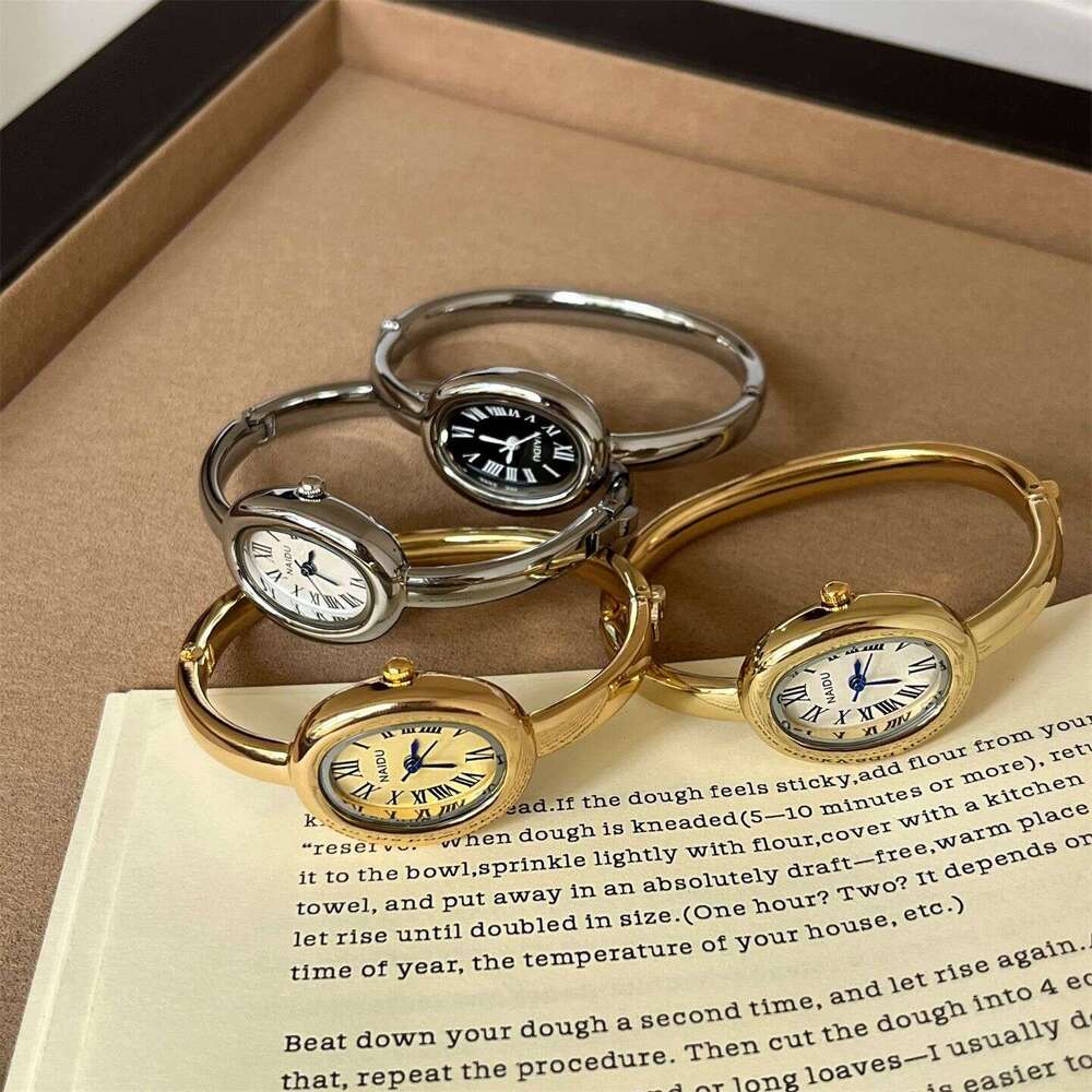 Bathtub Bracelet Oval Women's Watch Vintage Small Gold Ladies TK Hot Sale