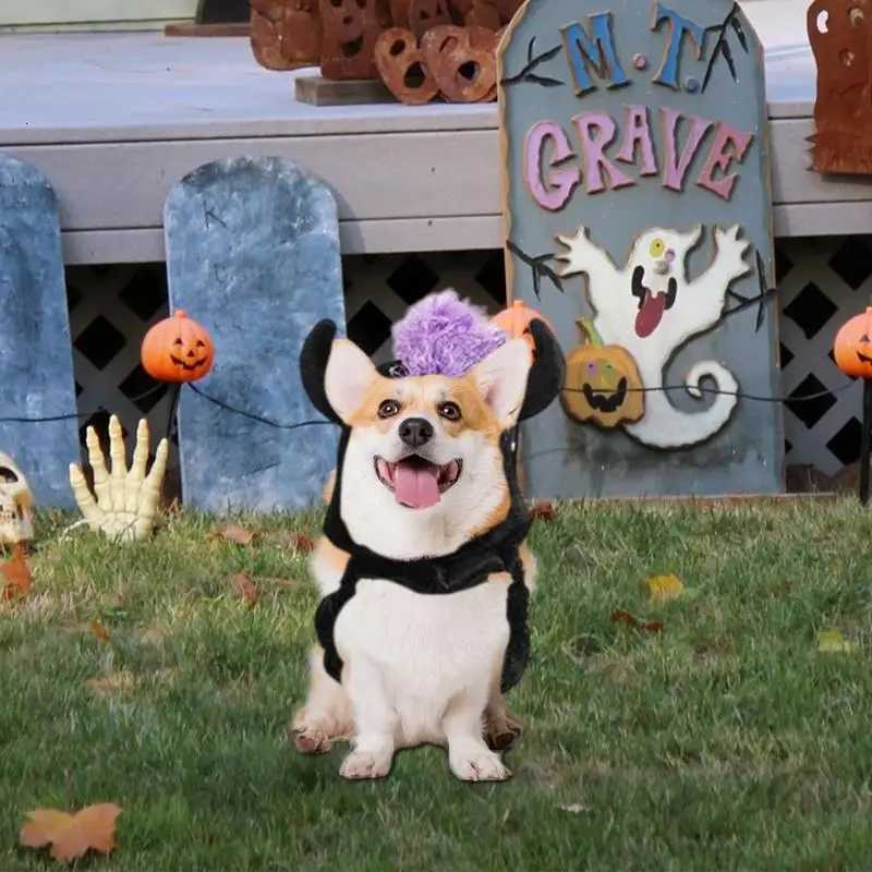 Cat Halloween Costume Cat Cloak Witch Hat Costumes Halloween Dog Clothes Comfortable Witch Dog Costume Soft Wizard Outfit XJ250813