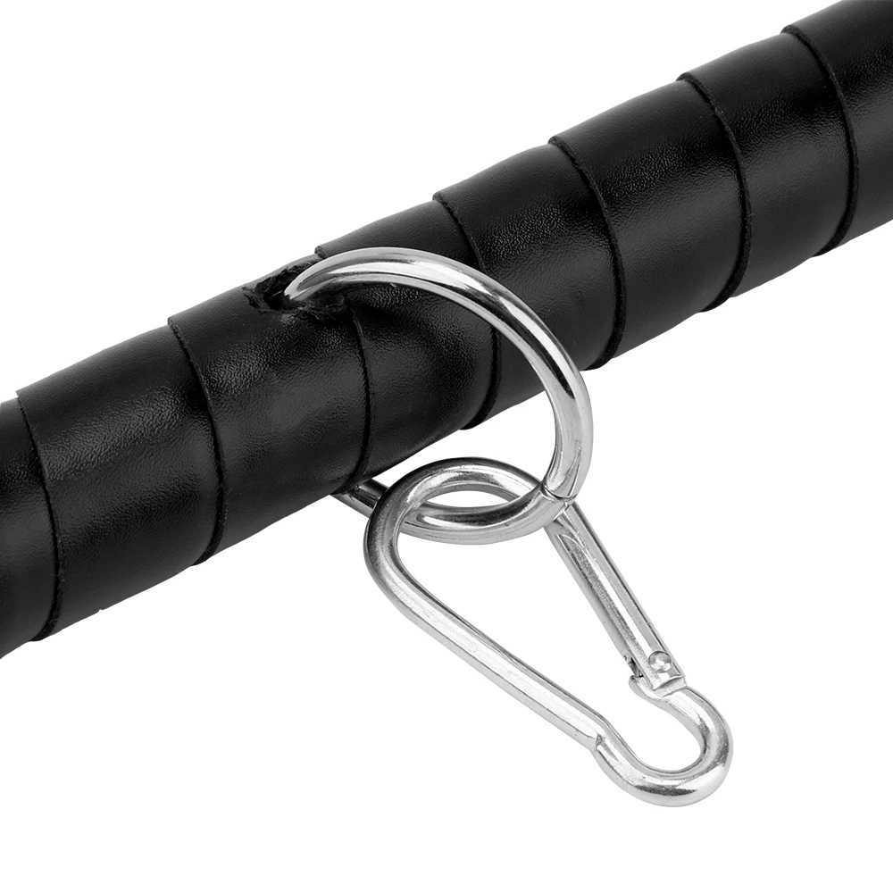 Stainless Steel Metal Adjustable Spreader Bar Bondage Set Unisex Hogtie Hand Ankle Cuffs Fetish BDSM Restraints Shackles Sex Toy W250813