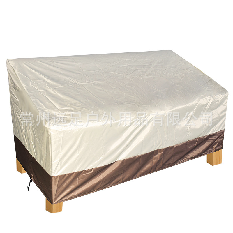 Outdoor Multi-Person Sofa Waterproof Sunproof Balcony Chair Dust Cover