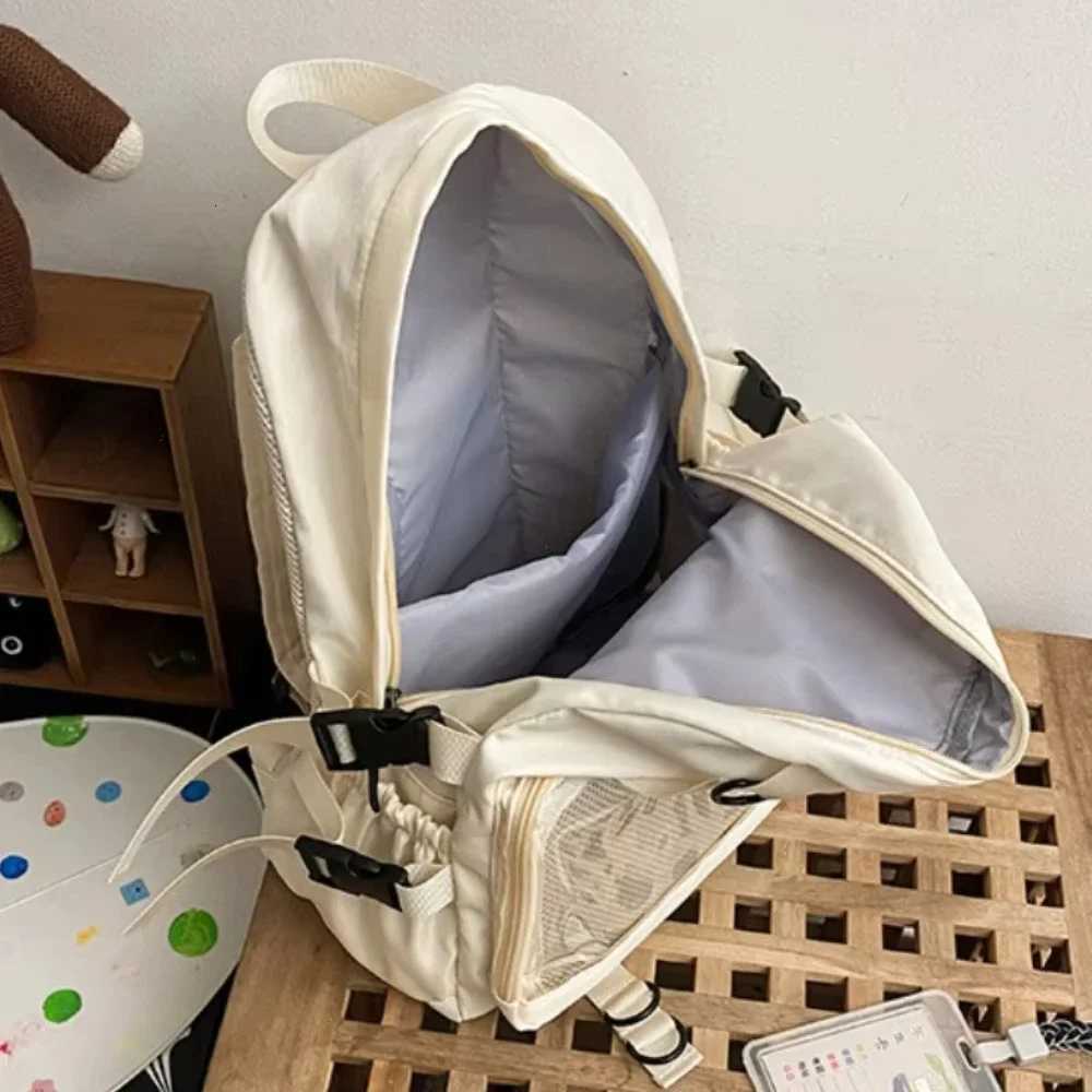 Collage Style School Bag for Teenage Girl Itabag Kawaii Backpack Transparent Love Heart JK Backpack Women New 2025 Laptop Bag XJ250814