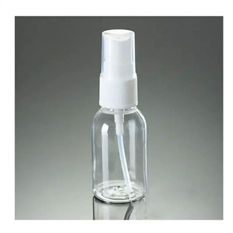 5Pcslot Travel Transparent Small Empty Plastic Perfume Atomizer Spray Bottle 30ml 250813