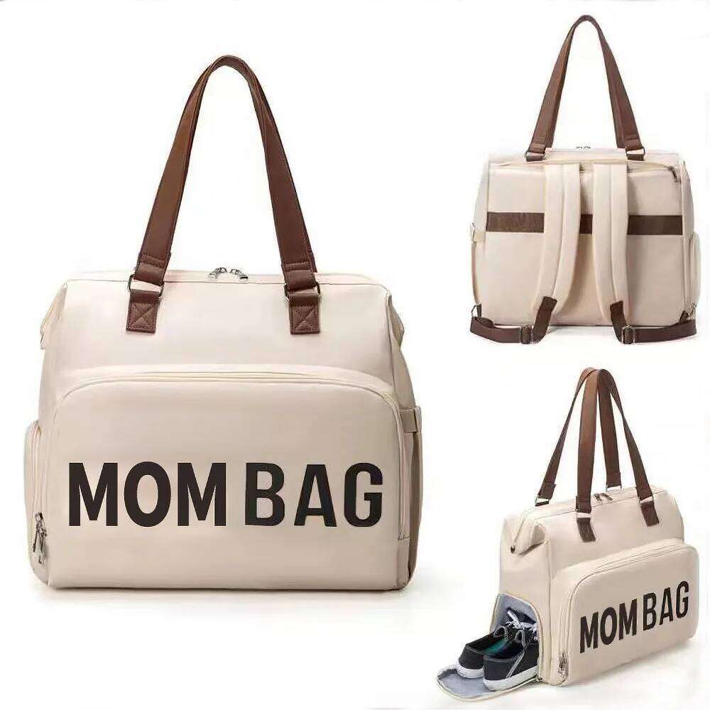 Diaper Large Capacity Multi-functional Three-purpose Oblique Span Thermal Insulation Maternal and Infant Bag Mammy Handbag