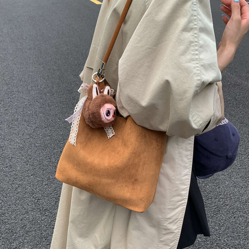 2025 New Trendy Large Capacity Bucket for Women, Fashionable Underarm Bag, Casual Shoulder Bag