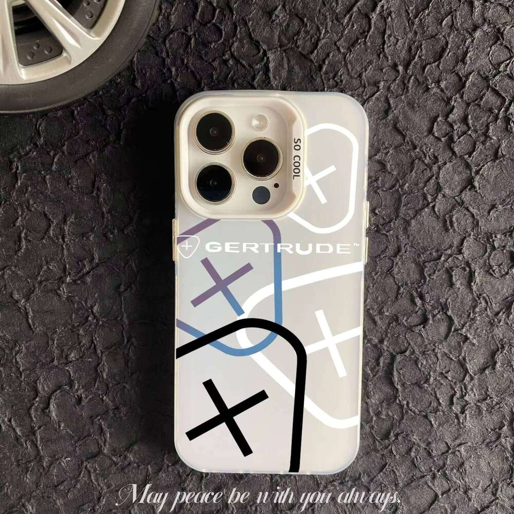 Luxury fashion Designer Phone Case ForPhone 7 8 Se 2020 Xs Xr 12 13 Mini 11 14 15 16 Pro Max Coque Gertrude