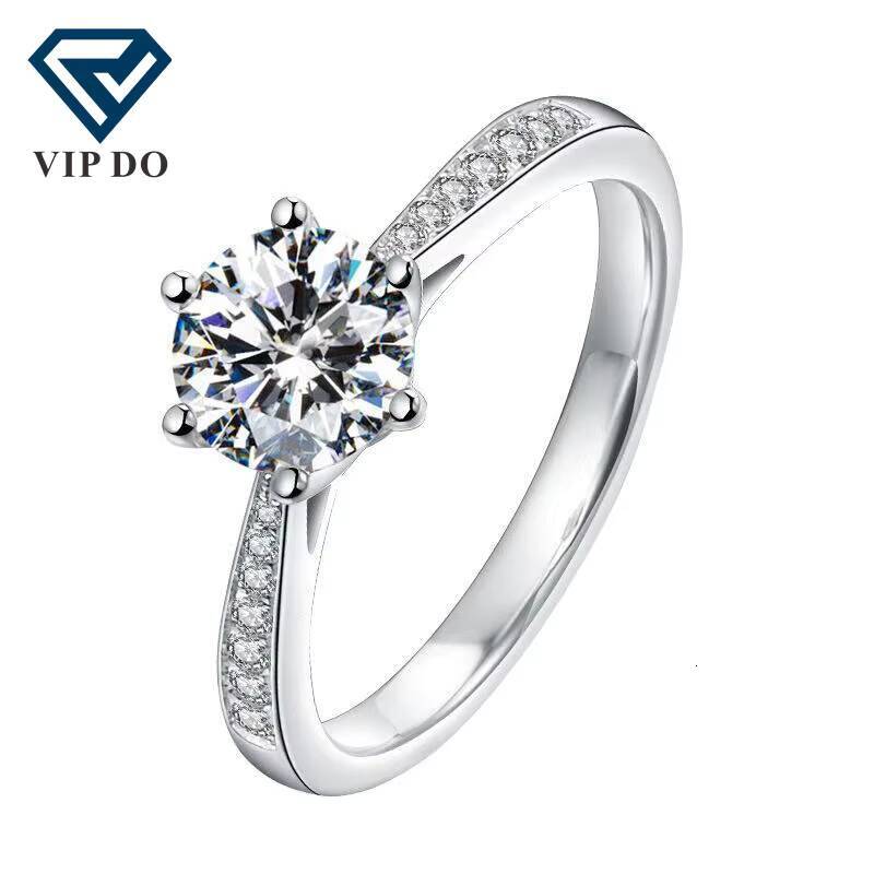 Custom Grown Dia 9K 10K 14K Solid White/yellow/rose Gold Lab Cultivated Wedding Ring Fine Jewelry