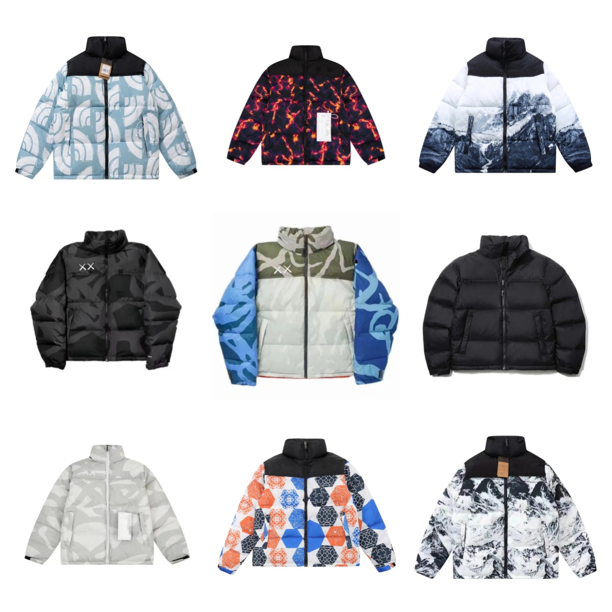 winter puffer jacket mens down jacket men woman thickening warm coat embroidered parka leisure men's clothing letter print outdoor jackets womans designer coats V06