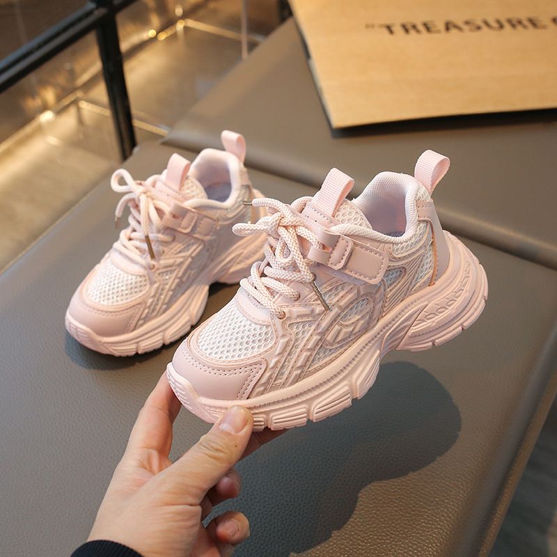 Boys Kids Sport Shoes 2025 Spring Autumn New Girls Toddler Mesh Breathable Casual Running Shoes Kidsnest Child Shoes Size 26 - 36 K0630