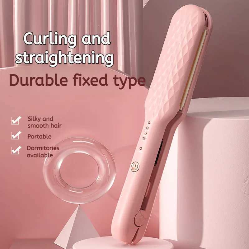 Hair Straightener Curler Fast Heating Portable Smart Temperature Control Hair Straightener 4 Levels Adjustable Temperature Mini W250814