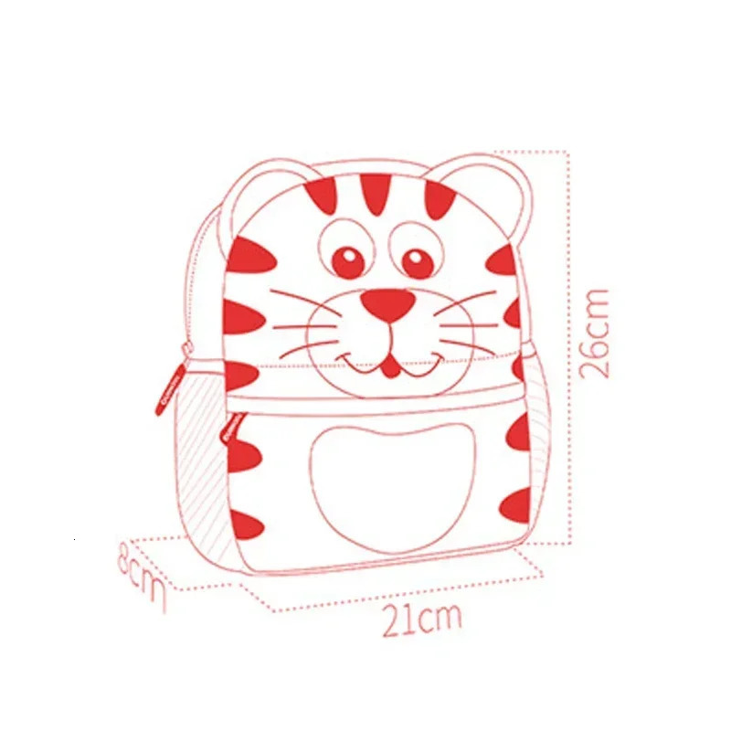 3D Children School Bags Kids Backpacks Kindergarten Cartoon Animal Toddle Kids Backpack Fashion Travel Outdoor Bags 250813
