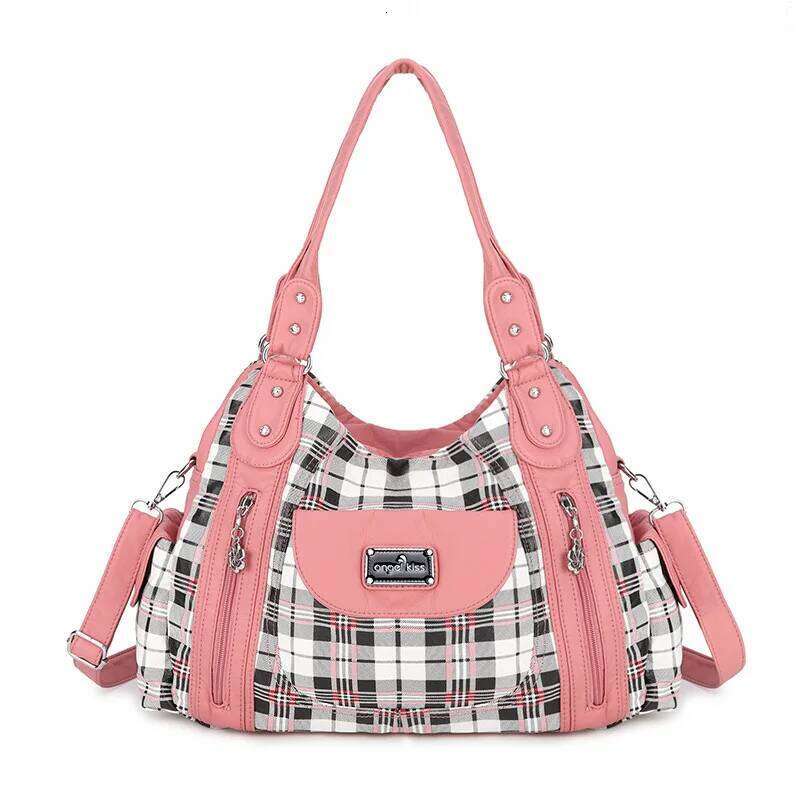 2025 Women Vintage Fashion Handbags High-Capacity Office Lady Y2k Tote Bags All Match Design Shoulder Underarm Bag Korean