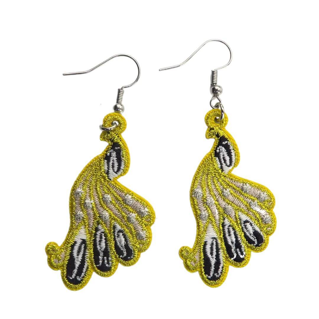 Accessory Manufacturer Embroidered Fashion Earrings for Women