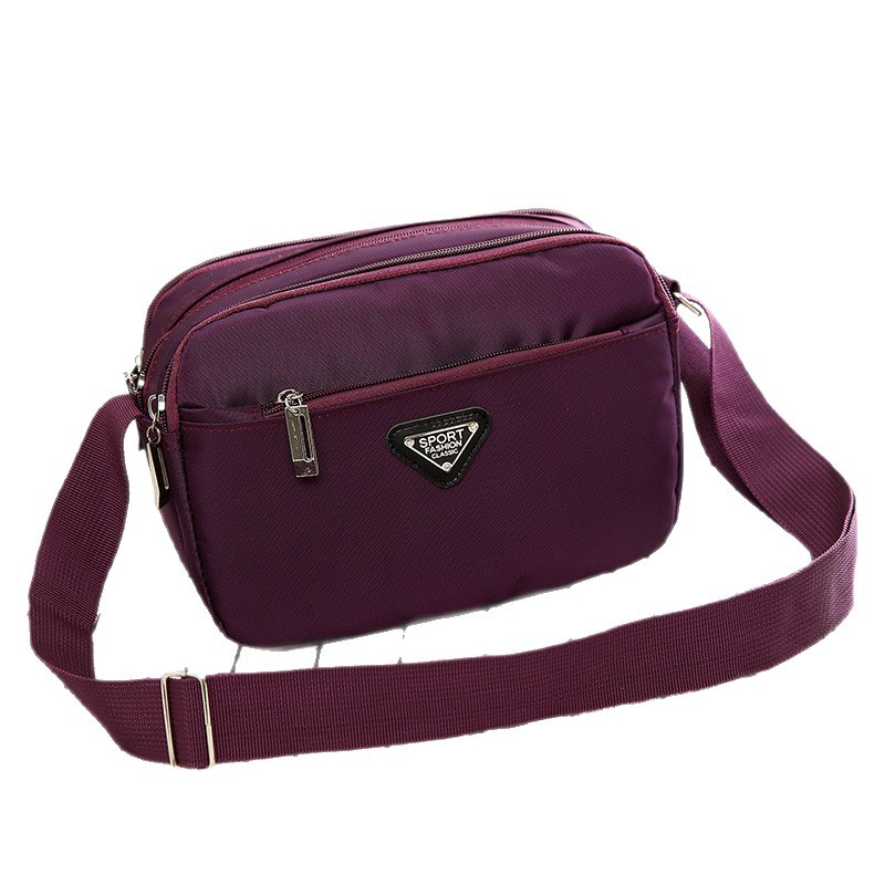 2025 Spring New Street - style Women's Cross - body Bags. Nylon Shoulder Bags Casual Small Square Nylon Bags for Women