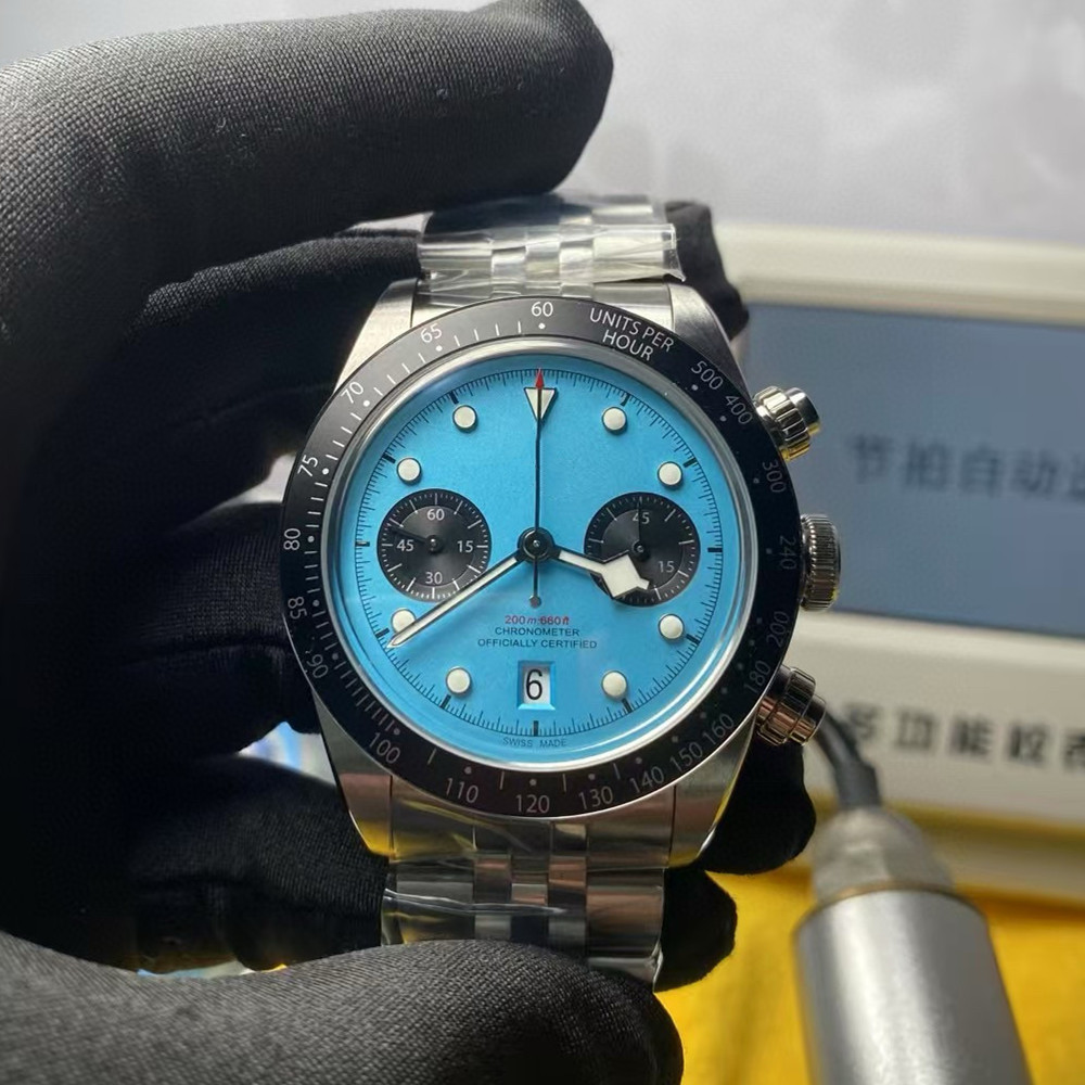 Black Bay BB58 79360N-0024 AAAAA 5A Quality Z Factory SuperClone 41mm Men Watches Automatic Mechanical Chronograph 7750 Movement Gift Box ZF Best Edition