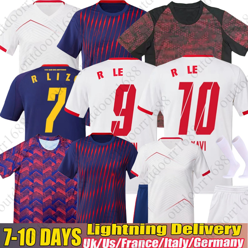 25/26 RB Leipzig soccer jerseys WENNER POULSEN FORSBERG 2024 2025 2026 Bundesliga SABITZER NKUNKU BAUMGARTNER SZOBOSZLAI camisetas de futbol men kids kit full set