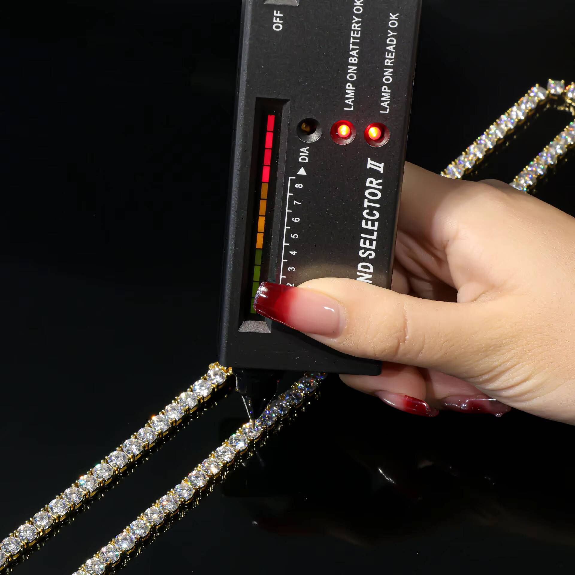 Iced Out Hip Hop D Color VVS 23456mm Moissanite Diamond Tennis Chain Necklace S925 Sterling Silver Men Women Tennis Link Chain