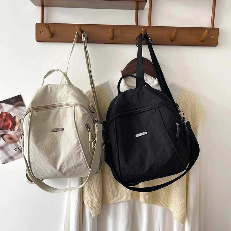 New Fashionable Large Capacity Backpack for Women Travel Student Bag Lightweight Mom Bag XJ250814