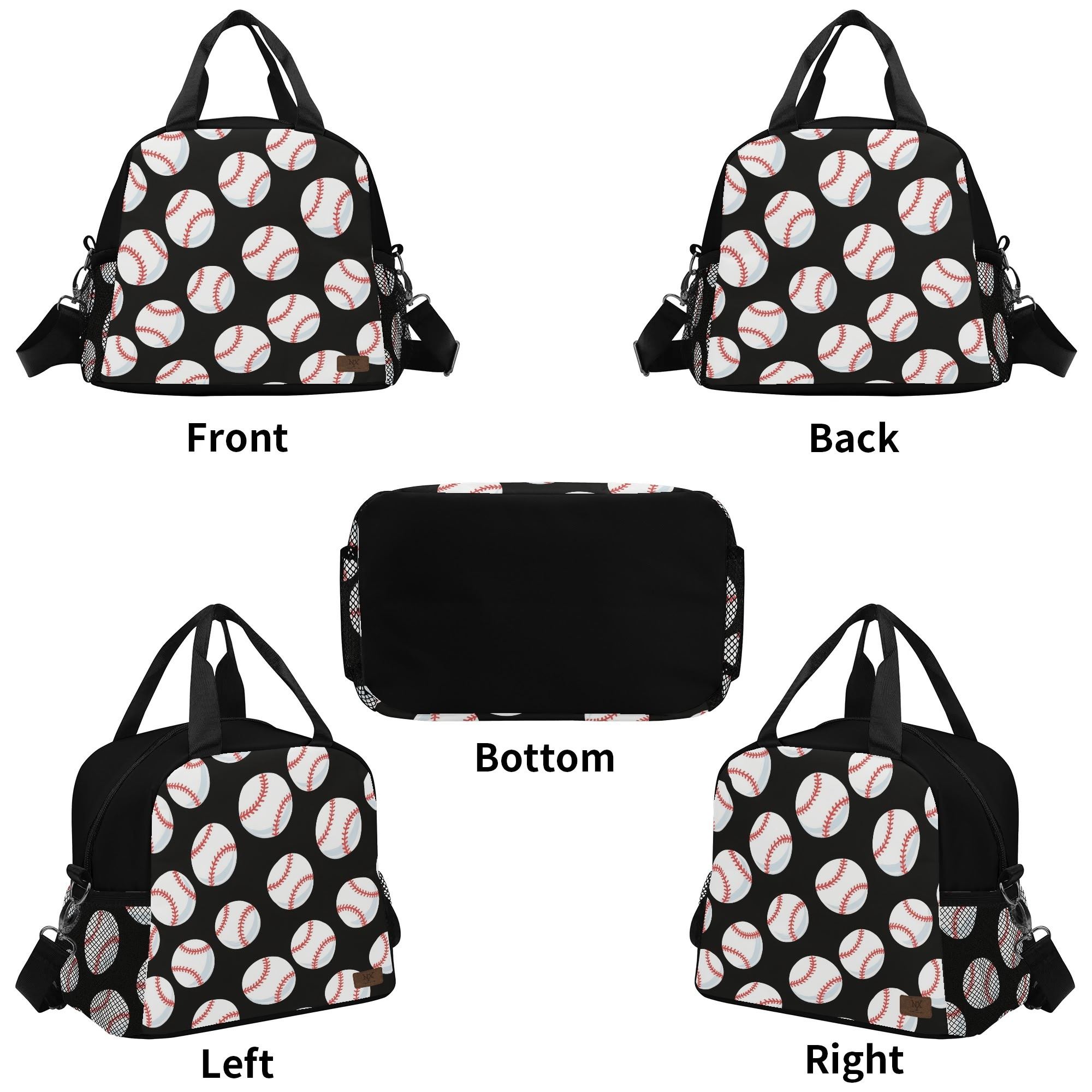 POP Print Bag for Women Portable Thermal Insulated Lunch Box Picnic ltifunction Food Tote free shipping