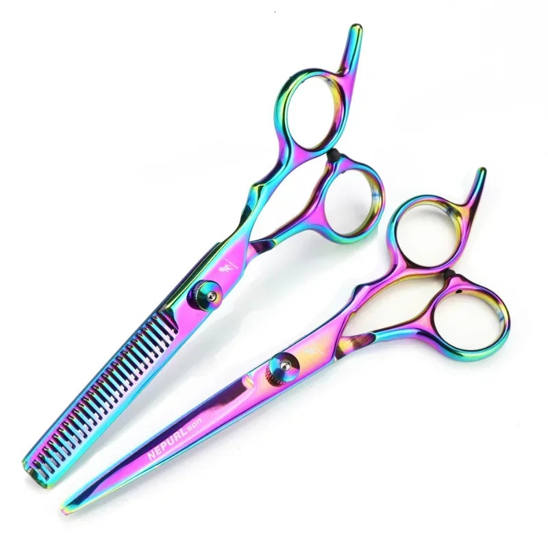 Professional 6 inch Hair Scissors Thinning Barber Cutting Hair Shears Scissor Tools Hairdressing Scissors 250812