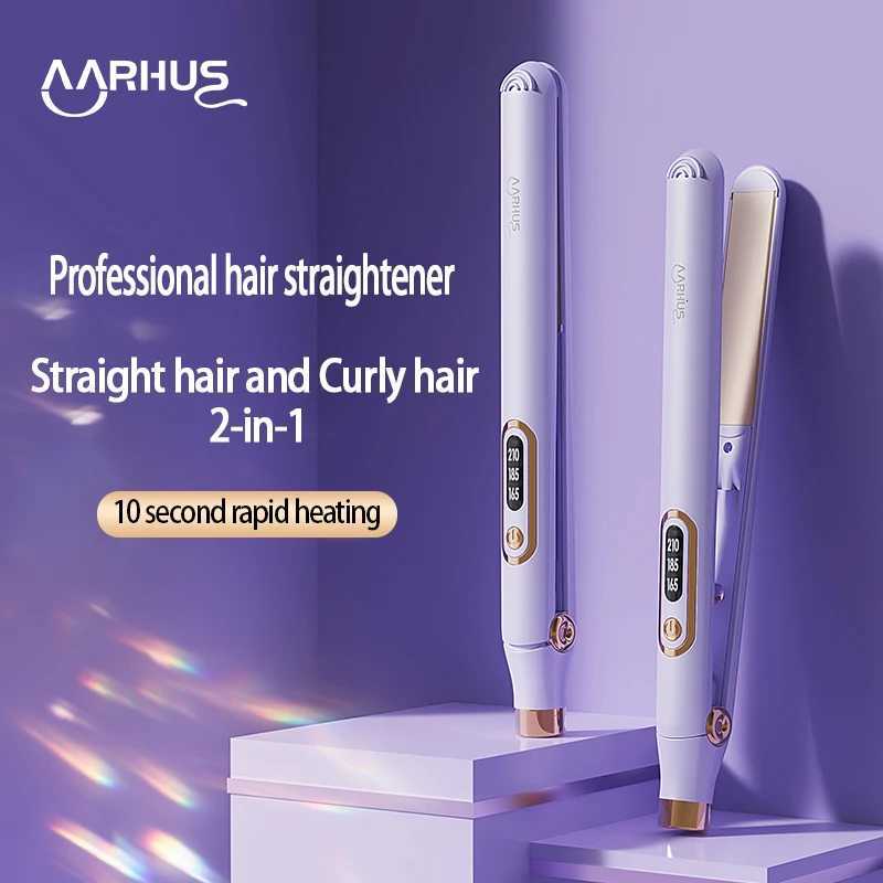 Professional Hair Straightener For Xiaomi Hot Comb Hair Style Tool Fast Heating Hair Iron Curler 2 in 1 Hairdressing Appliance W250814