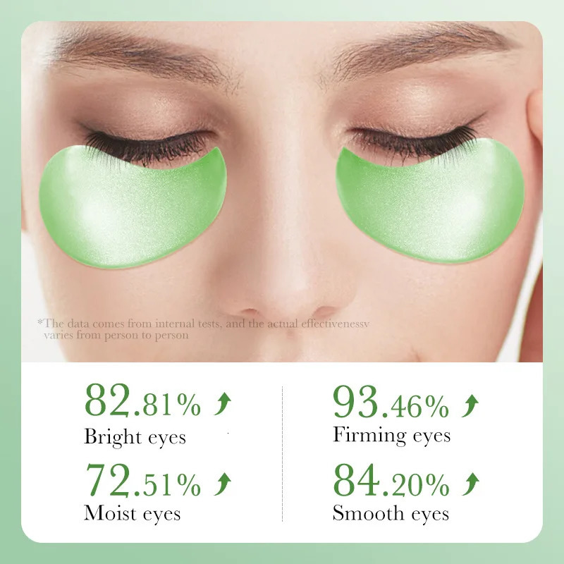 60pcsbox SADOER Snail Collagen Aloe Vera Eye Mask Dark Circles Eyes Bags Eye Patches Eyes Skin Care 250813
