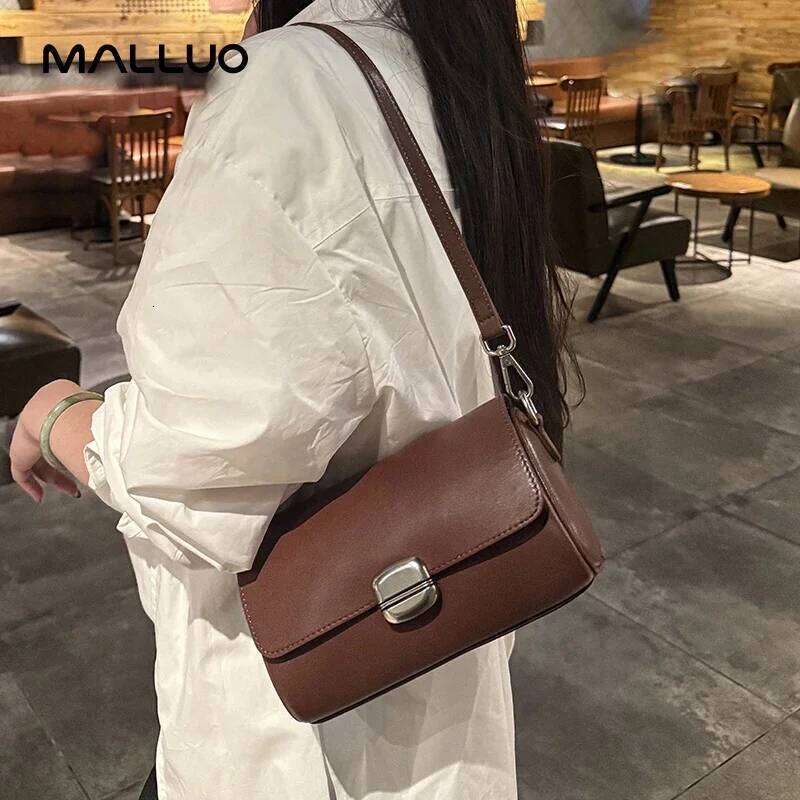 Women Cow Genuine Leather Shoulder Bags Female Fashion Designer Handbags Ladies Work Retro Cowhide Crossbody Bag For Lady