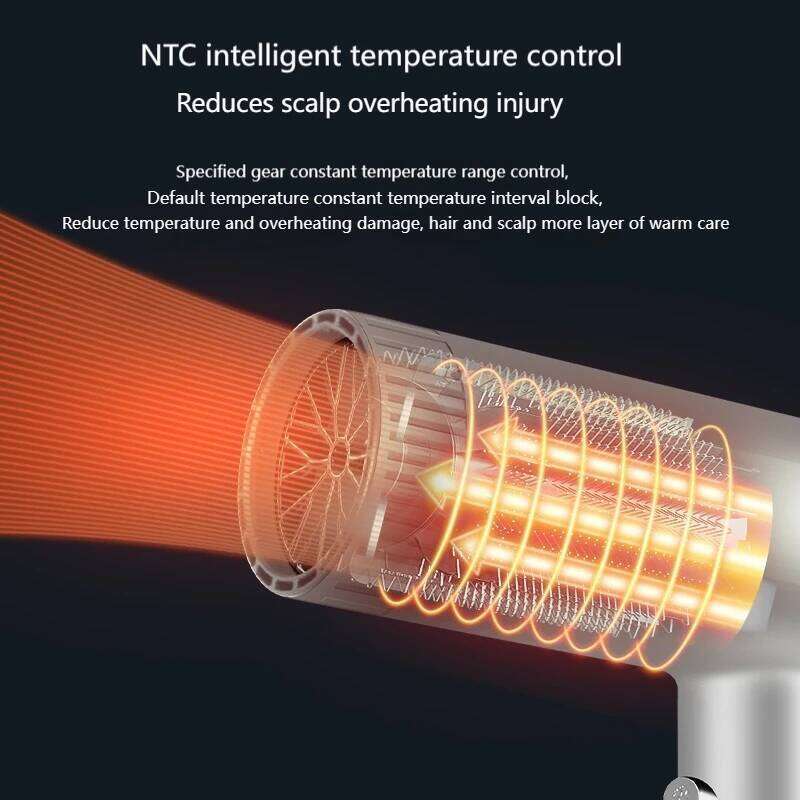 Quick-Drying Professional Dryer For Xiaomi New Style High Wind Power Low Noise Negative Ion Blue Light Hair Care Home Use