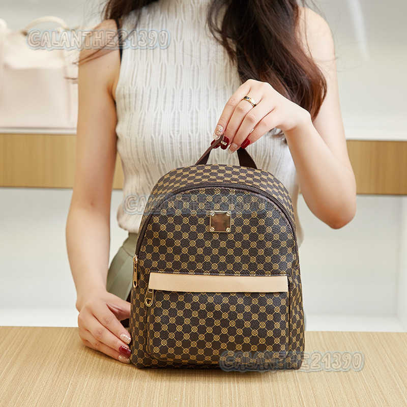 Girls Backpack 2024 Ladies Bags Fashion Versatile Backpack for Women H250814