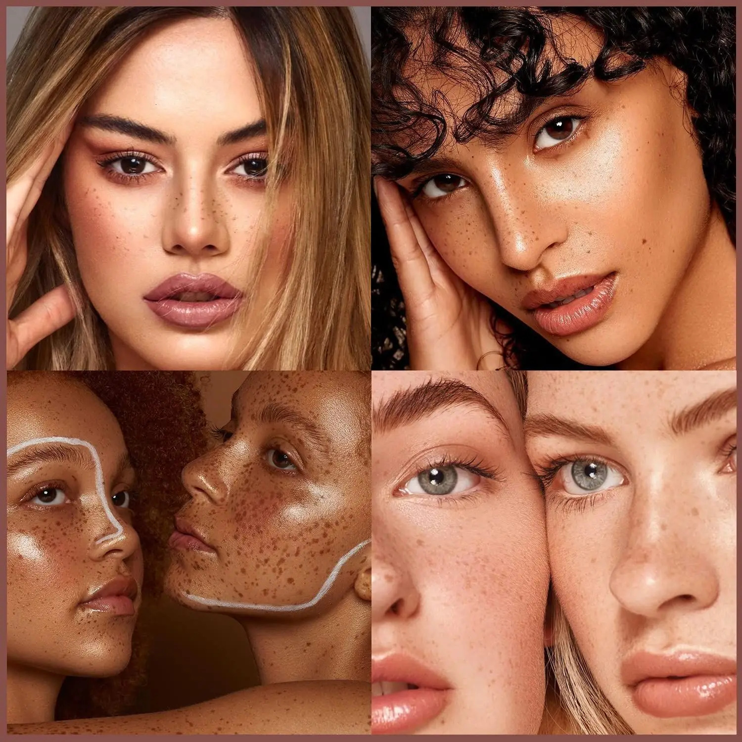 Air Cushion Freckle Face Body Freckled Stamp Kit Lifelike Freckle Natural Simulation Fake Dot Spot Comb Seal Waterproof Makeup 250813