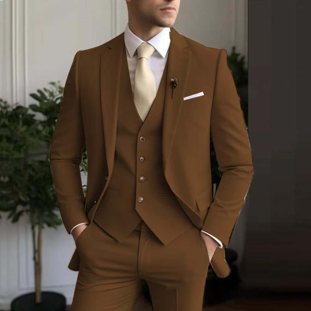 T1432 Men's Western European and American Business Casual Banquet Suit Wedding