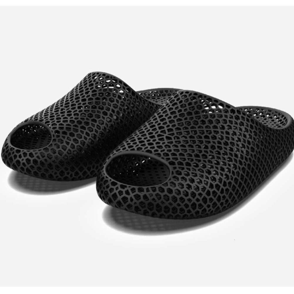 2025 New 3D Printed Sports Recovery for Men Women, Indoor Home and Outdoor Wear, Tech Couple Slippers